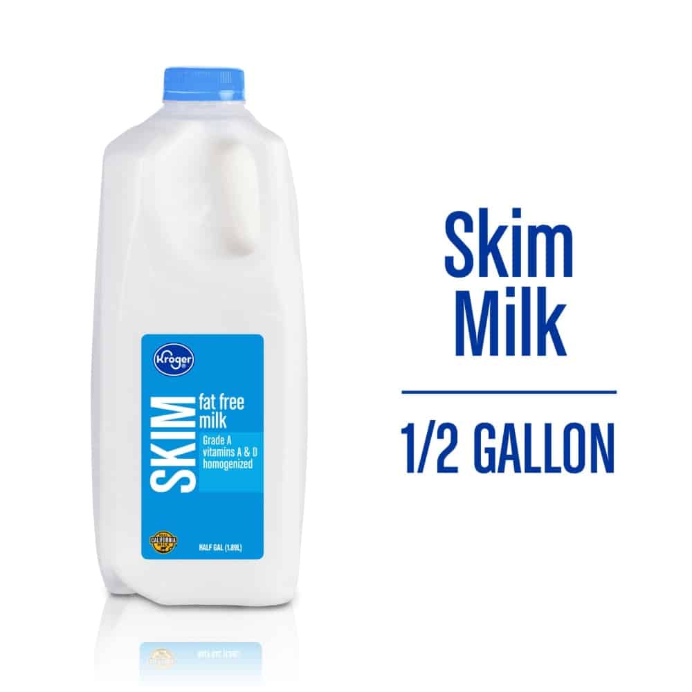 1 Cup Skim Milk Nutrition Facts
