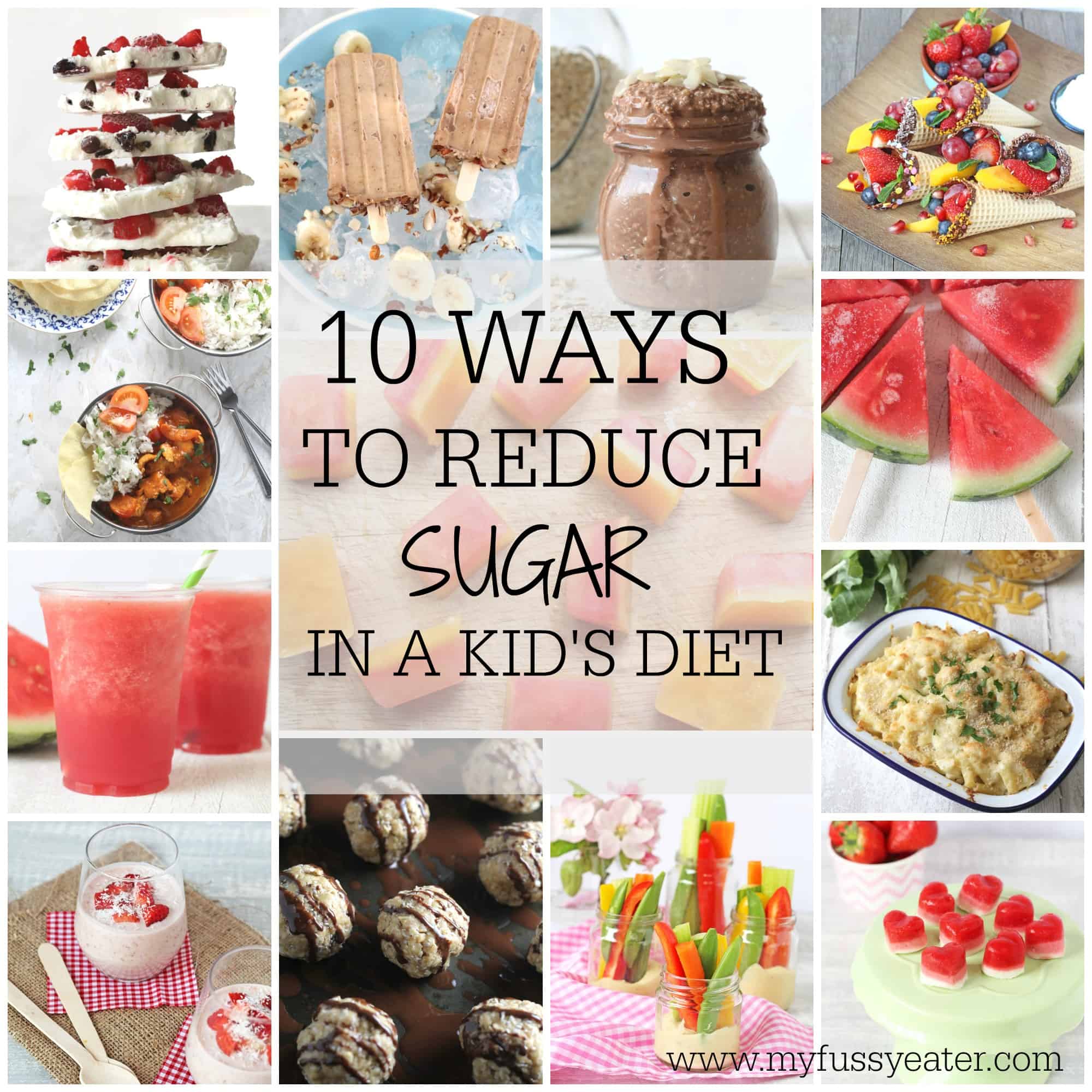 10 Easy Ways To Reduce Sugar In Your Kids