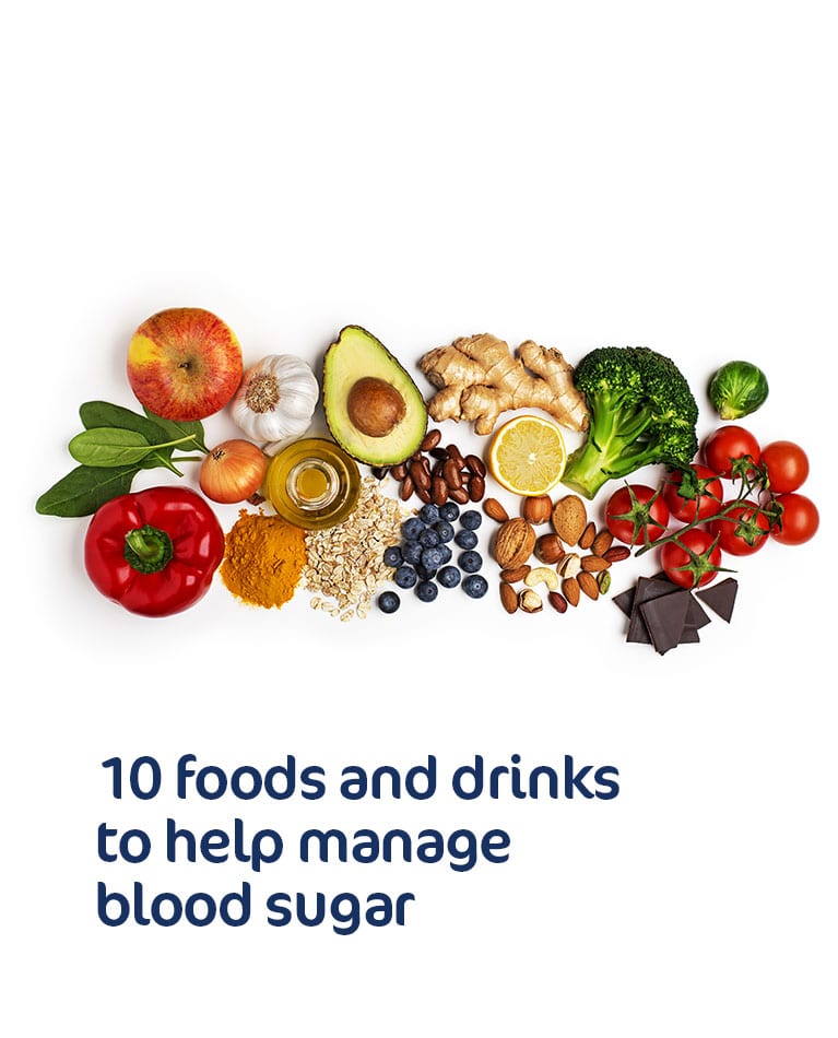 10 Foods And Drinks To Help Manage Blood Sugar