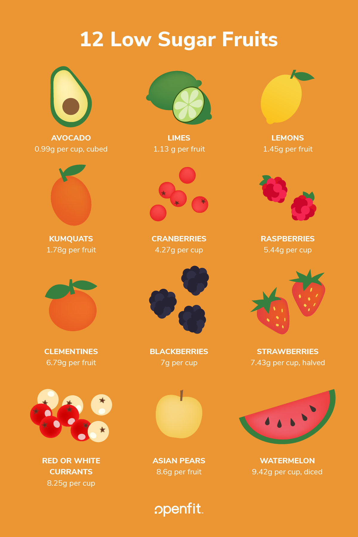 12 Low Sugar Fruits to Enjoy Including Berries, Limes, and ...
