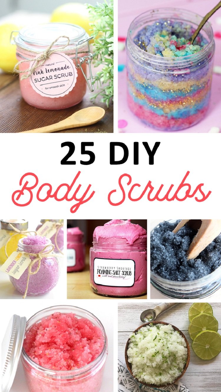 25 DIY Body Scrubs for Glowing Skin