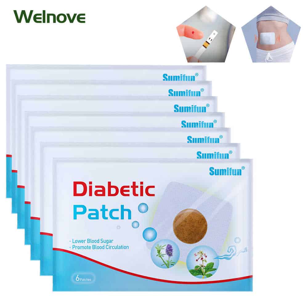30pcs=5bags Diabetic Patch Chinese Herbal Stabilizes Blood Sugar Level ...