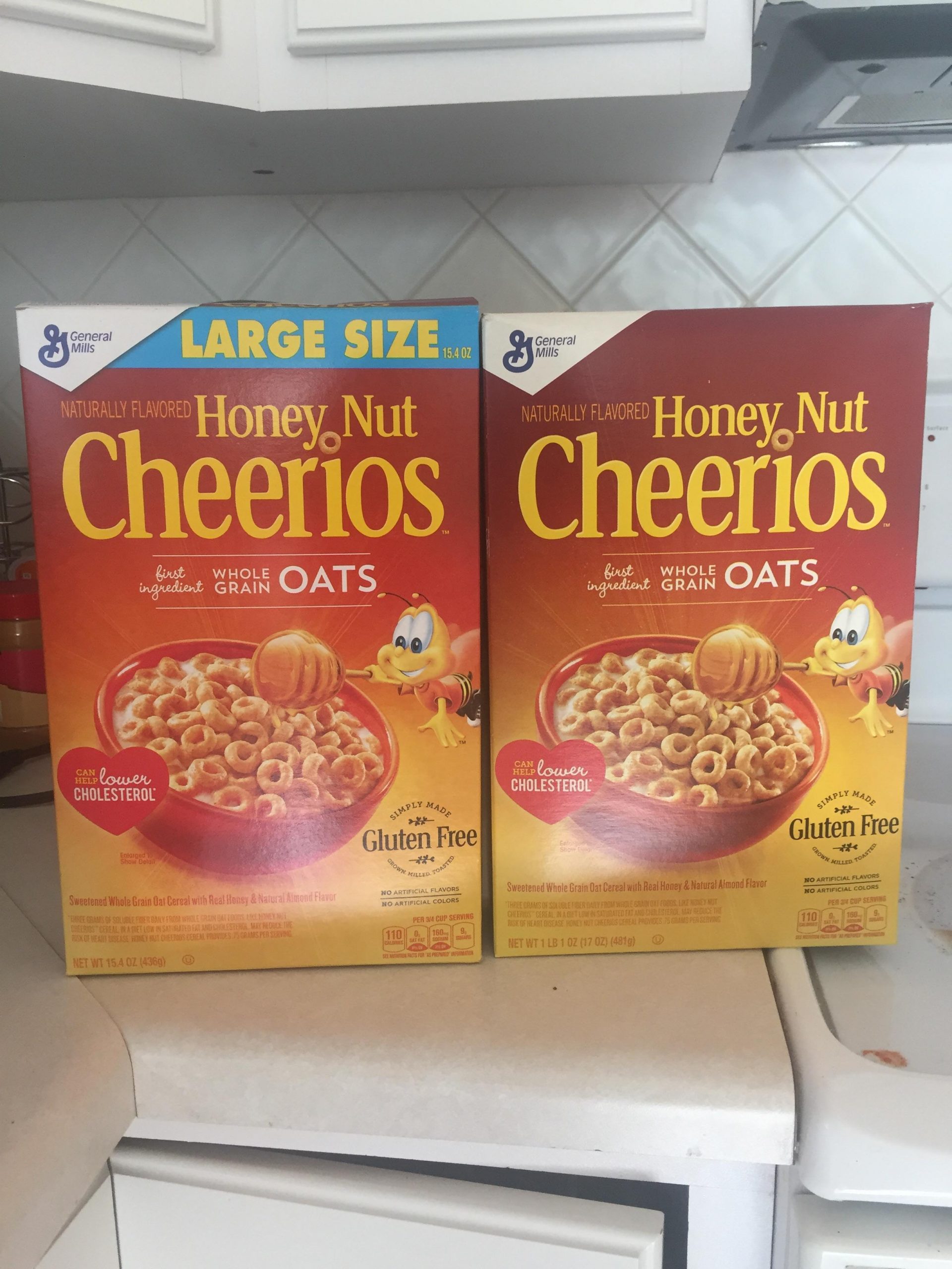 31 Regular Cheerios Nutrition Label