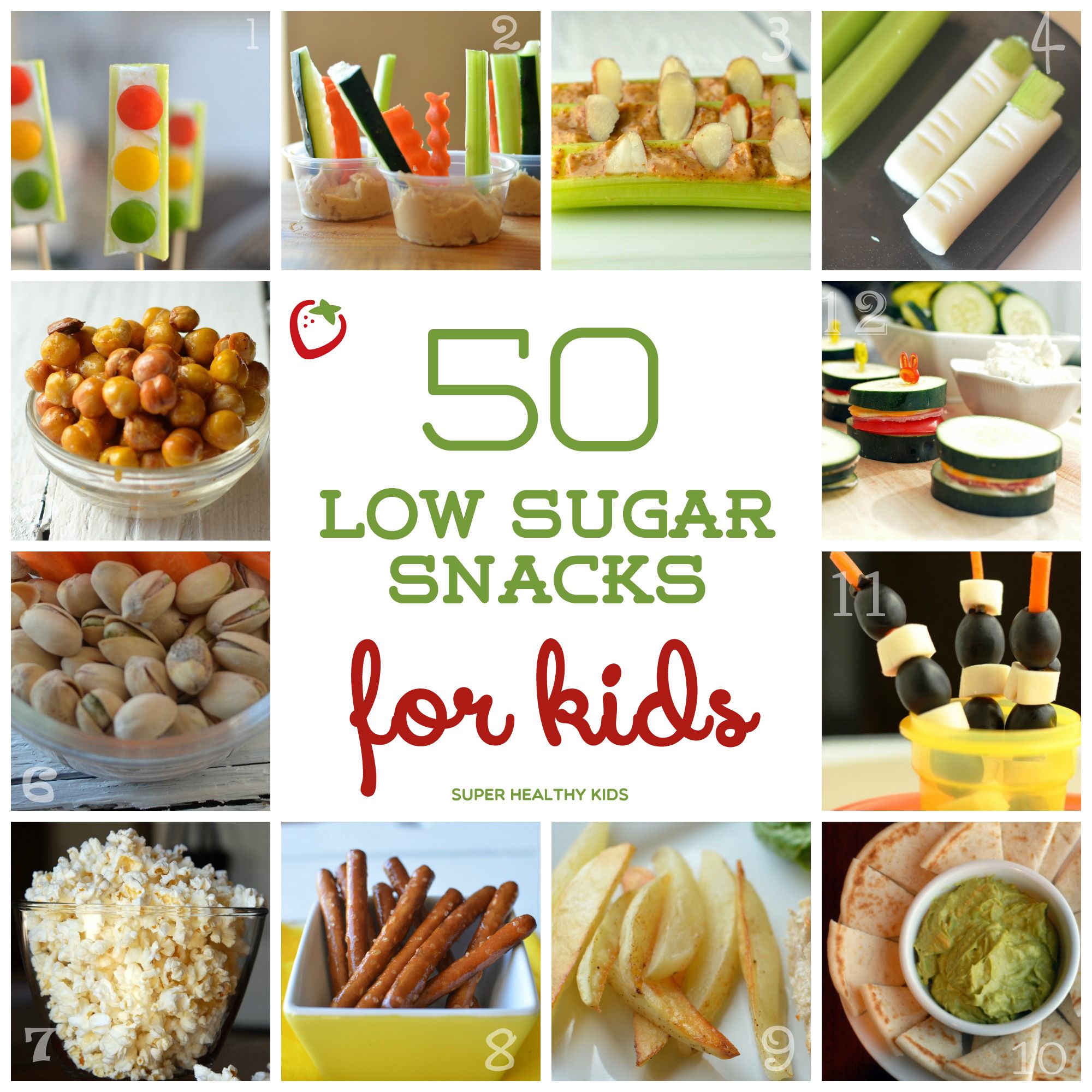 50 Low Sugar Snacks For Kids (and Everyone else!)