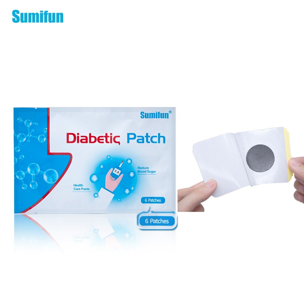 6Pcs/Bag Diabetic Patch Stabilizes Blood Sugar Balance ...