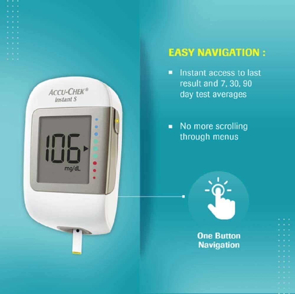Accu Chek Instant S Blood Glucose Monitoring System at Rs 750/box ...