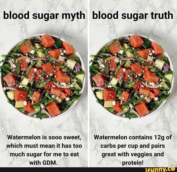 Blood sugar myth blood sugar truth Watermelon is sooo sweet, Watermelon ...