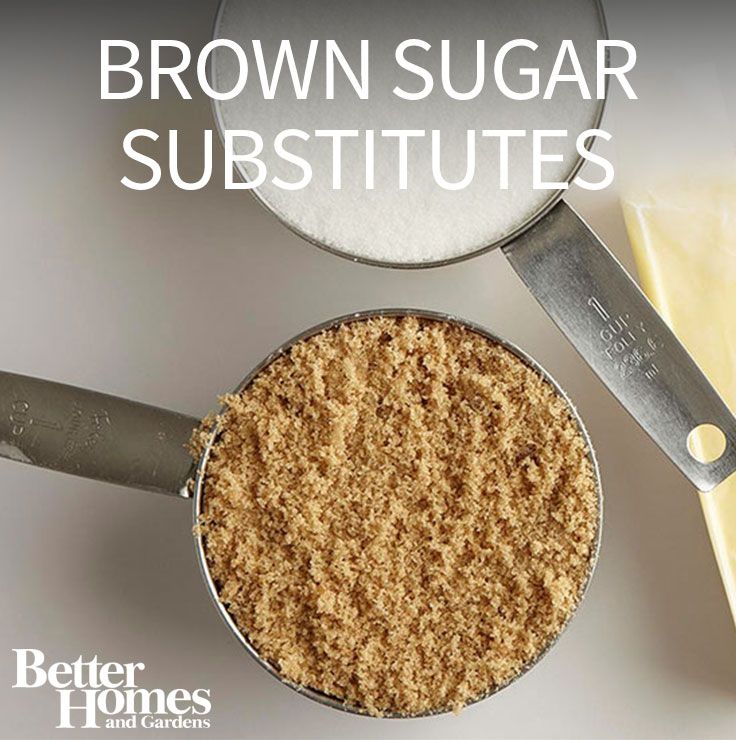 Brown Sugar Substitutes