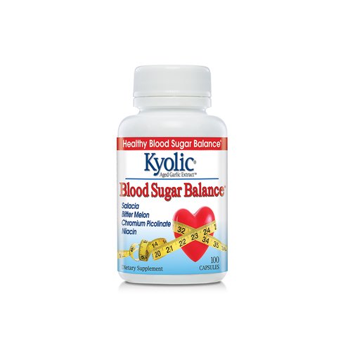 Buy Kyolic Aged Garlic Extract Blood Sugar Balance Dietary ...