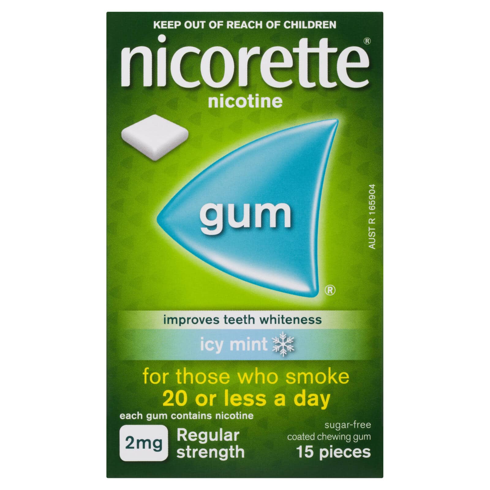 Buy Nicorette Icy Mint 2mg Gum15
