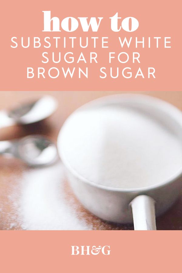 Can You Use Brown Sugar Instead Of White