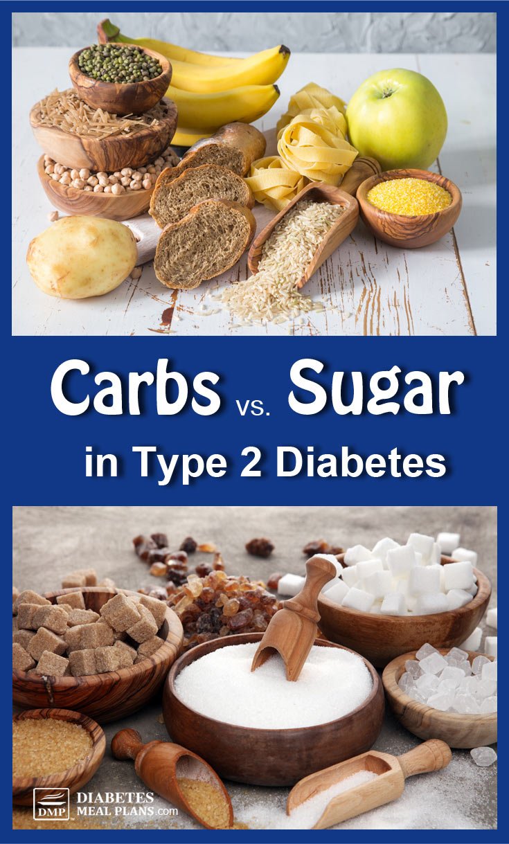 Carbs vs Sugar for Type 2 Diabetes