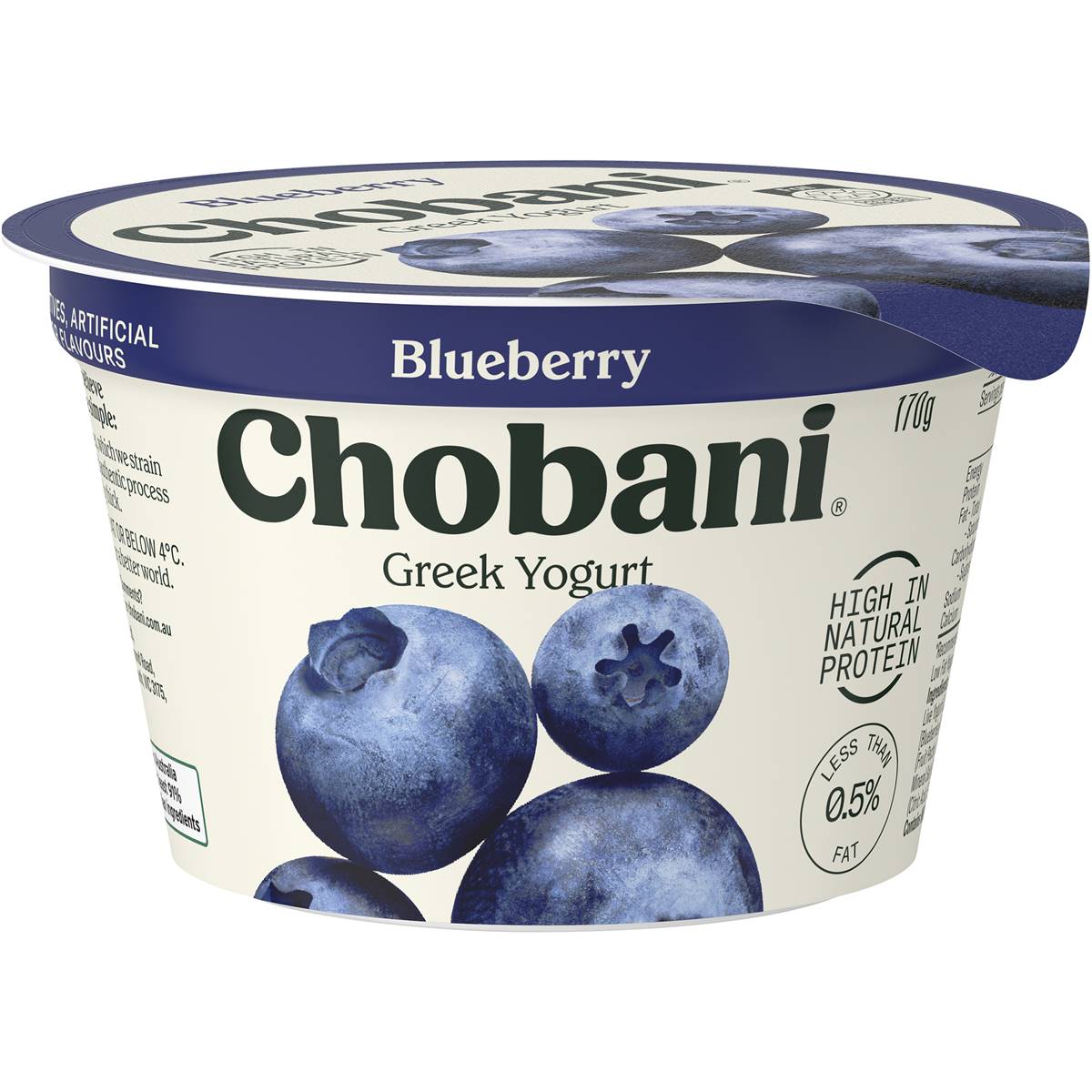 Chobani No Fat Blueberry Yoghurt