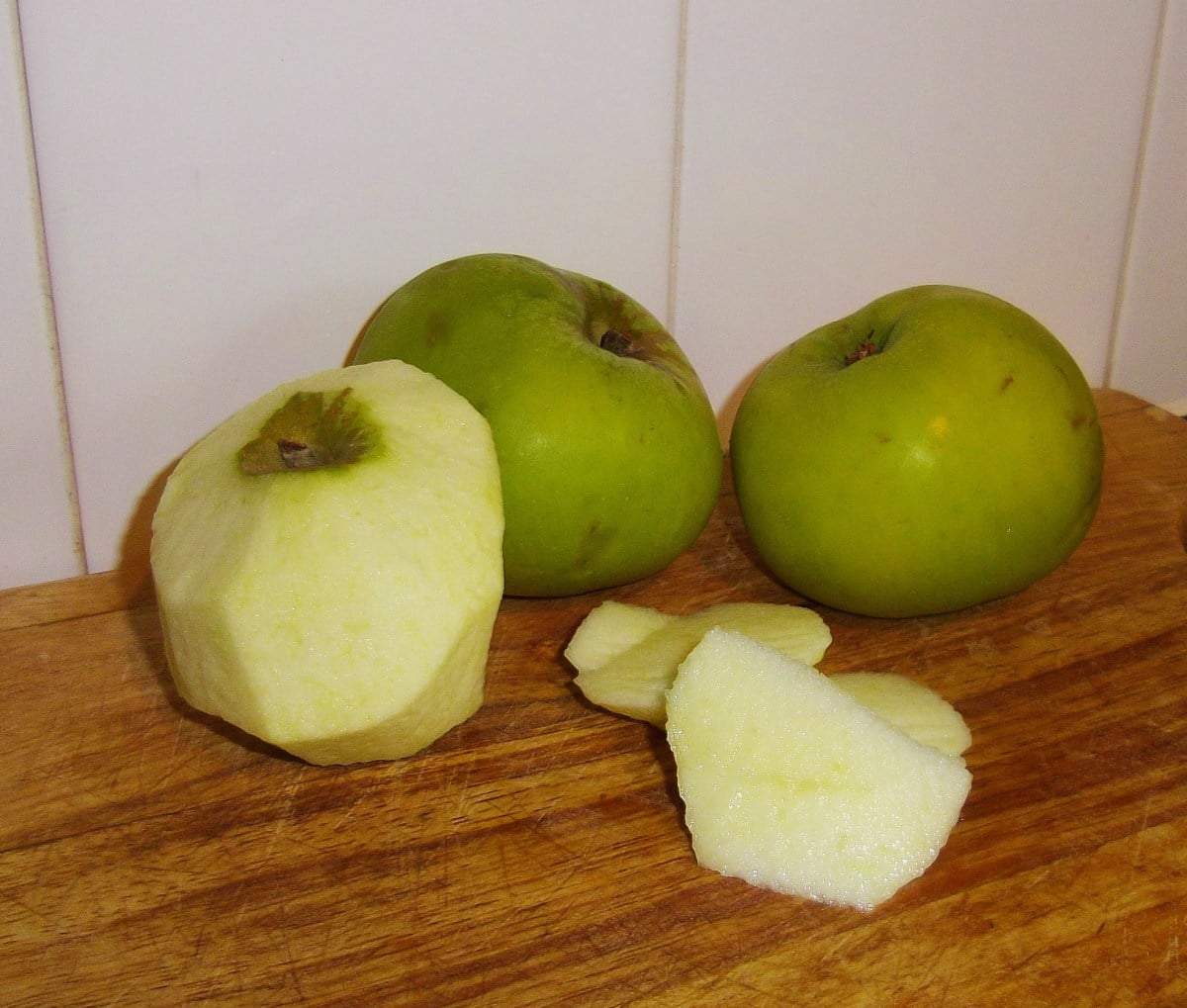 Cooking With British Bramley Apples