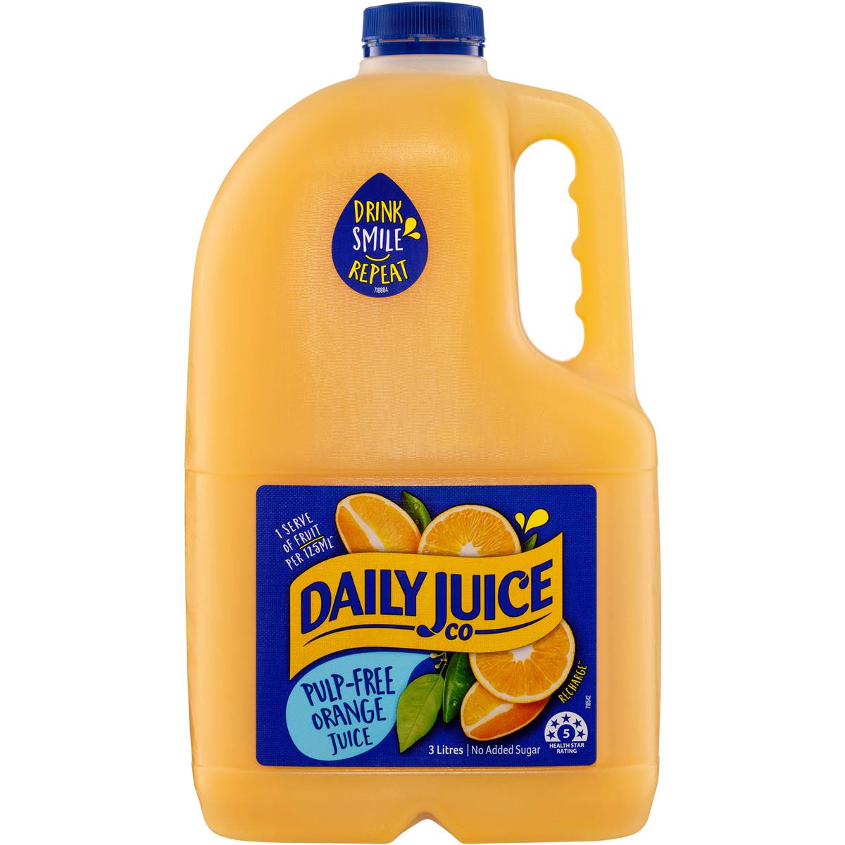 Daily Juice Pulp Free Orange Juice No Added Sugar 3l ...
