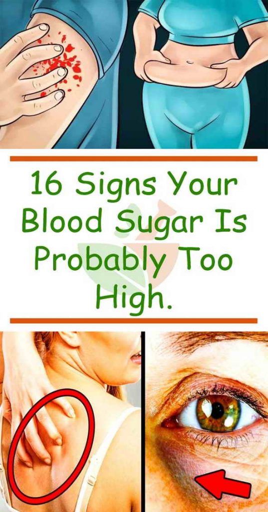 Diabetes, first signs that your blood sugar level is too ...