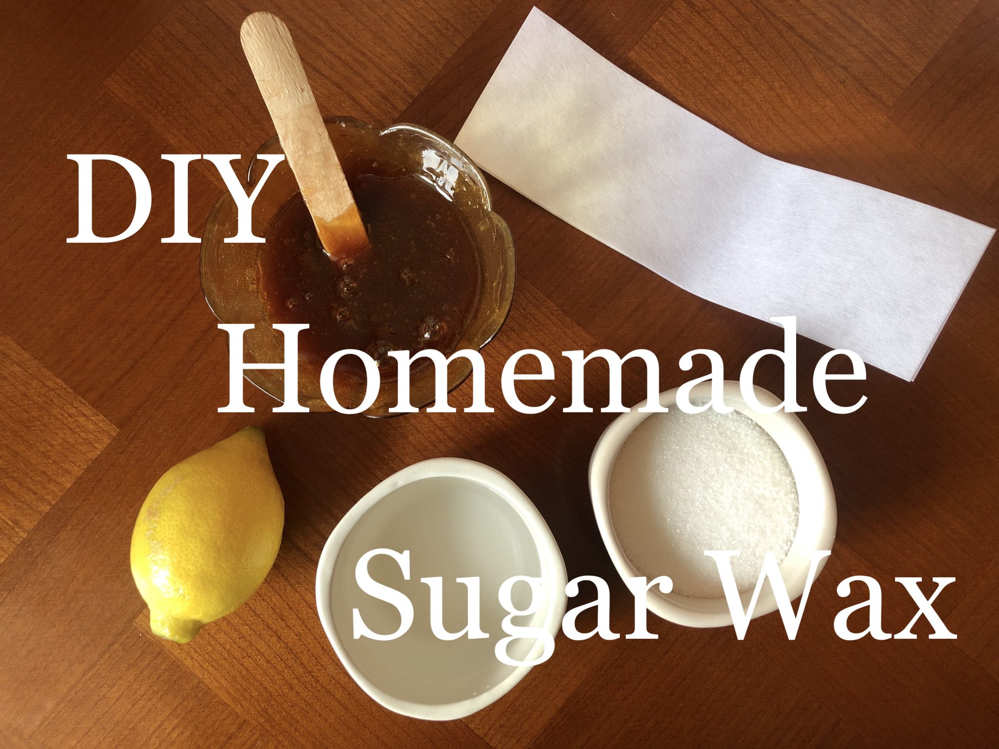 DIY: homemade sugar wax