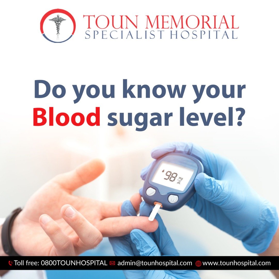 DO YOU KNOW YOUR BLOOD SUGAR LEVEL?