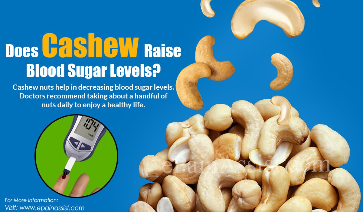 Does Cashew Raise Blood Sugar Levels?