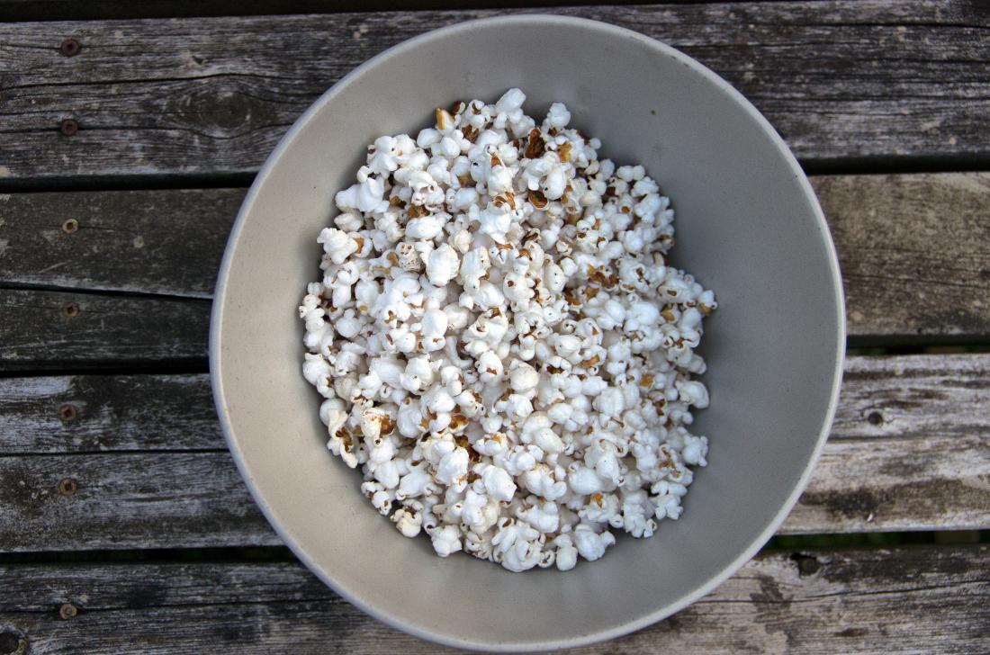 Does popcorn raise sugar