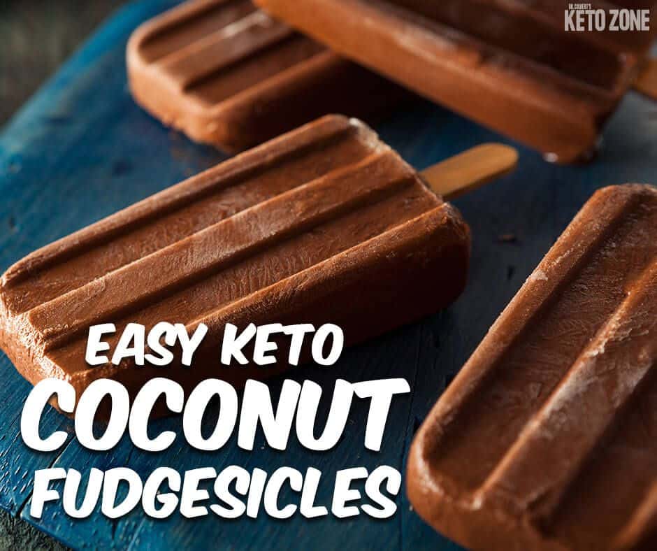 Easy Keto Coconut Fudgesicles