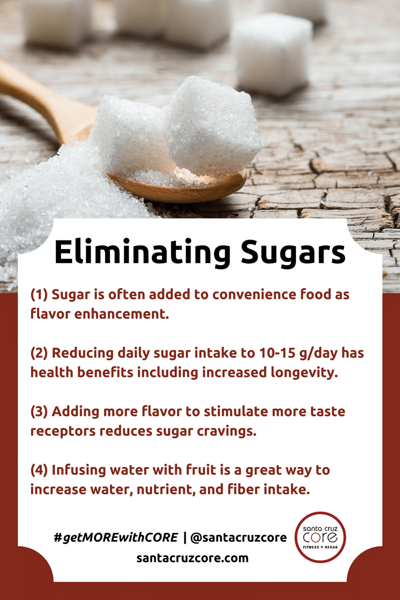 Eliminate Sugar with these Foods