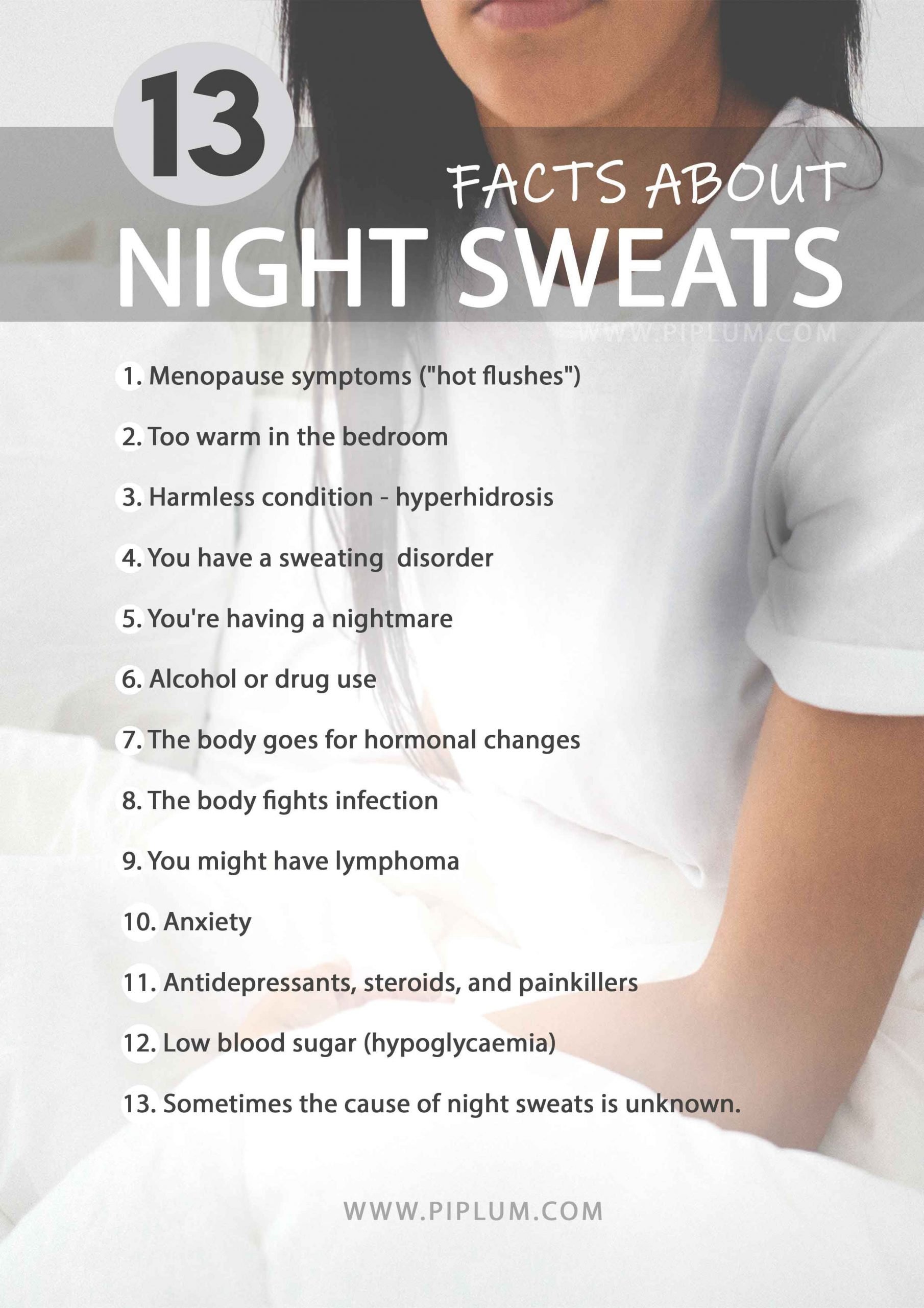 Facts about night sweats. Do sweaty nights means something ...