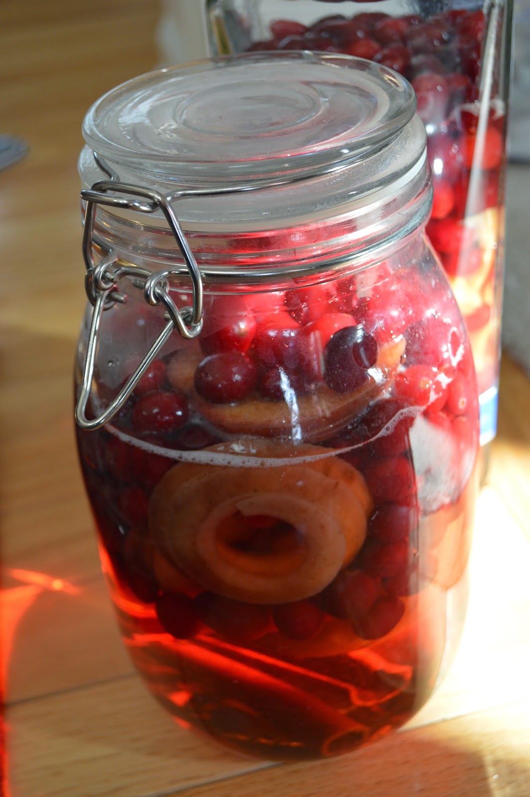 From Scratch: Cranberry Apple Cinnamon Vodka
