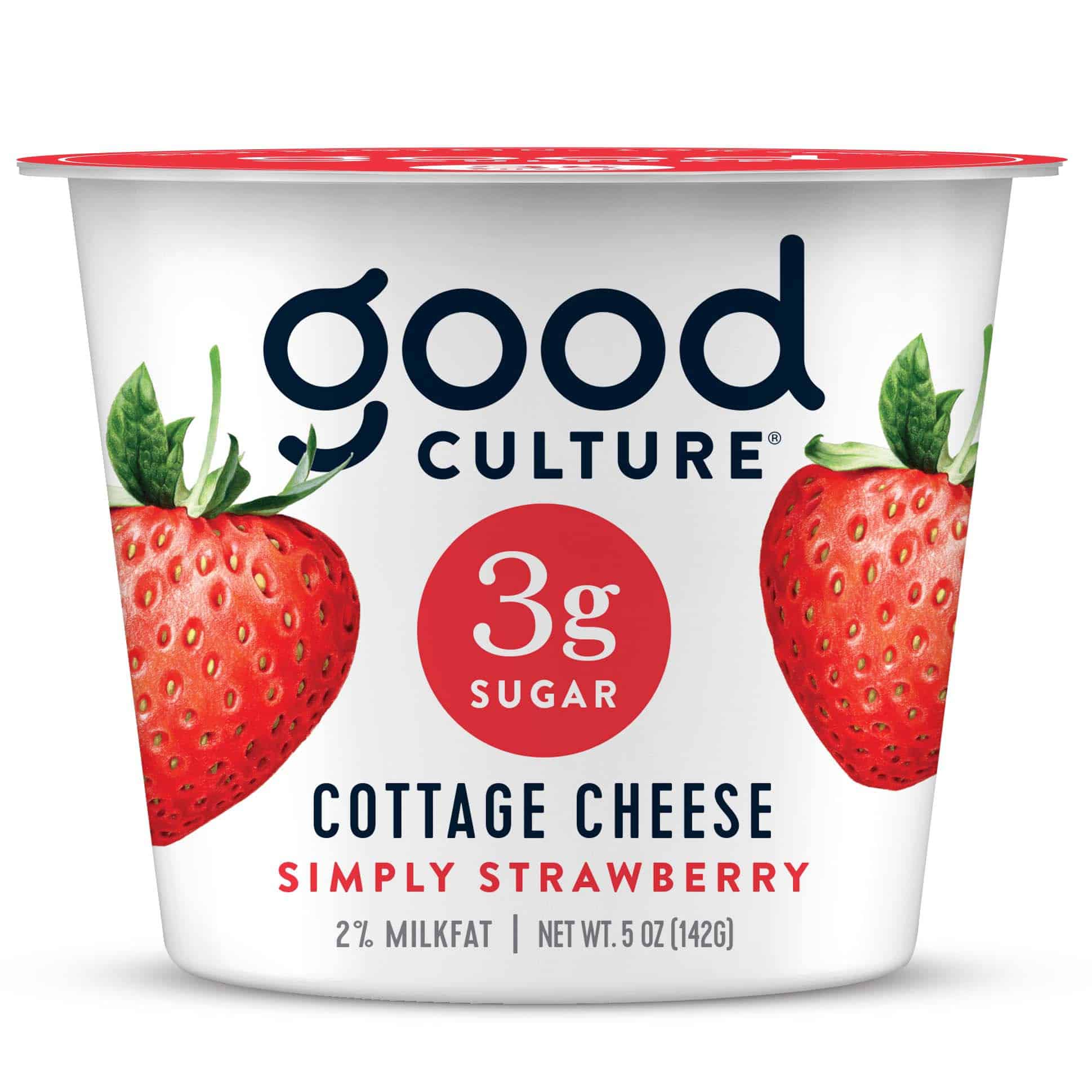 Good Culture 3G Sugar Strawberry Cottage Cheese