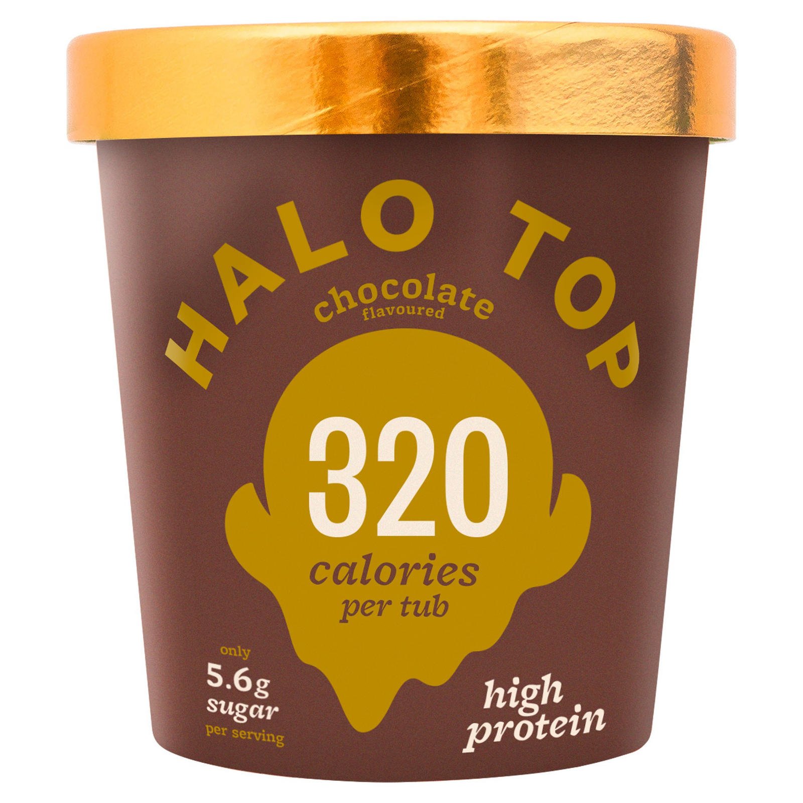 Halo Top Chocolate Flavoured Ice Cream 473ml