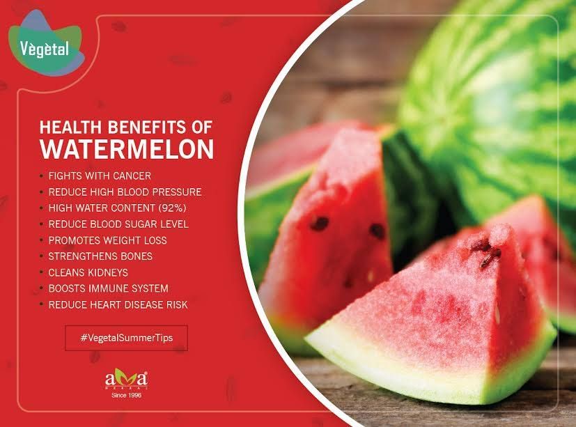Health Benefits of Watermelon #VegetalSummerTips