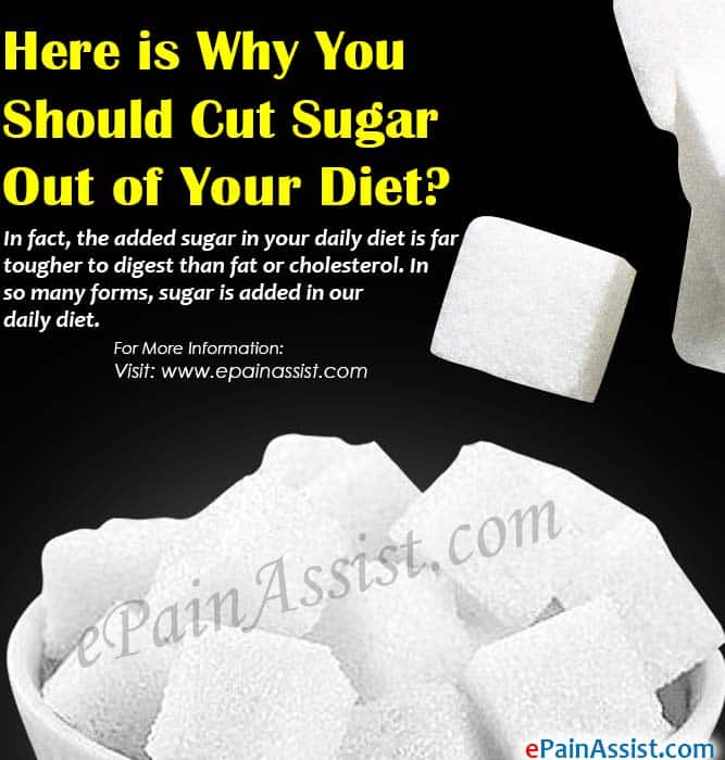 Here is Why You Should Cut Sugar Out of Your Diet