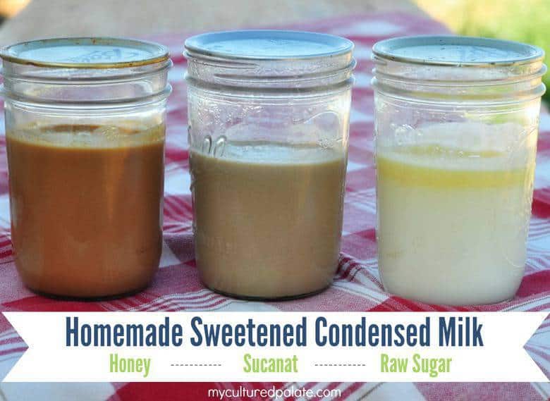 Homemade Sweetened Condensed Milk Recipe