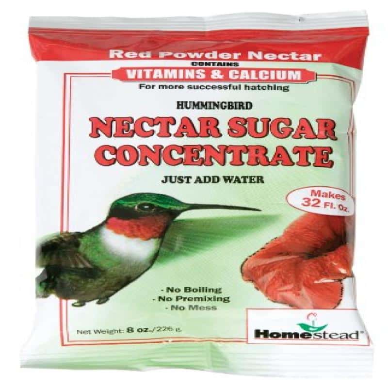 Homestead 8 oz Hummingbird Red Nectar Sugar Concentrate (Powder)