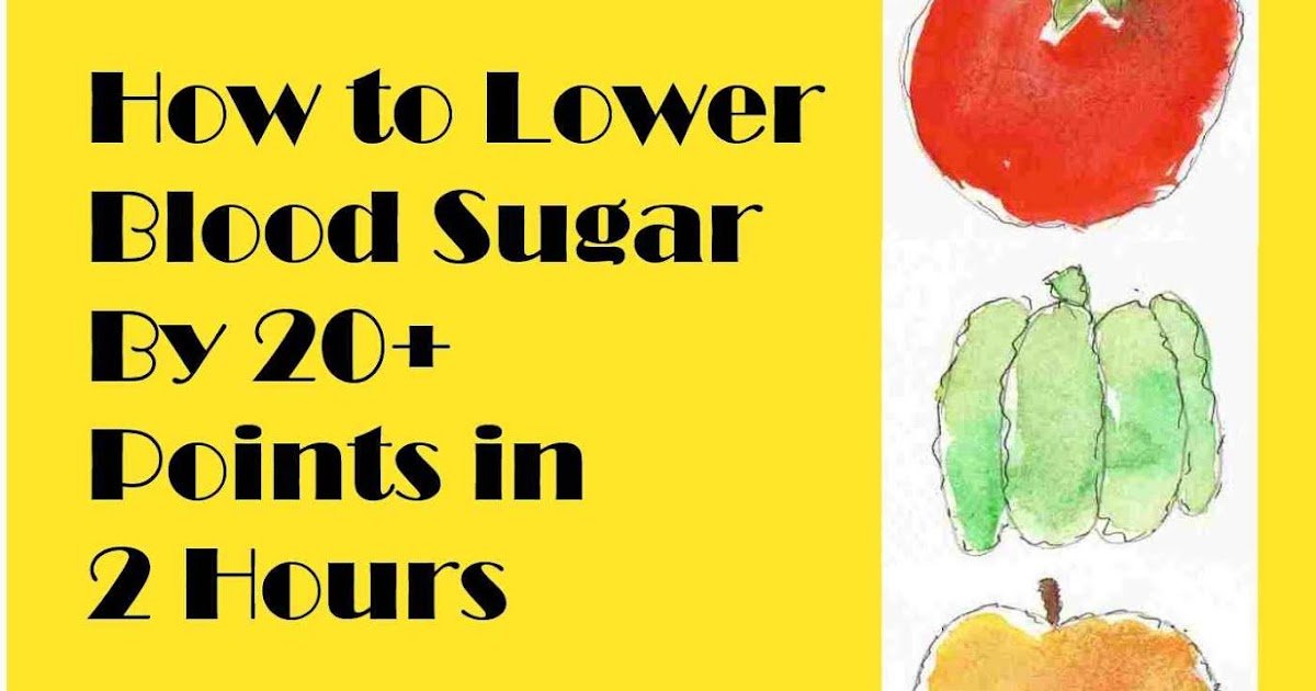 how do you lower high blood sugar fast ~ Best Diabetes Management