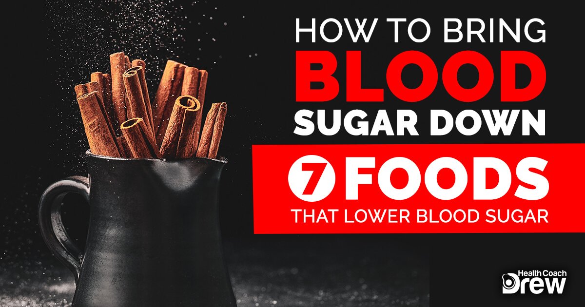 How to Bring Blood Sugar Down