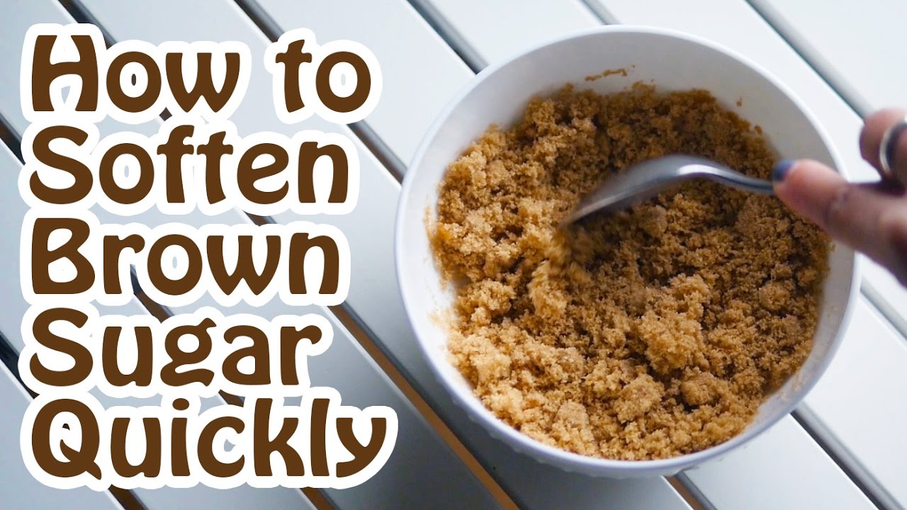 How to Quickly Soften Brown Sugar in 15 Seconds!
