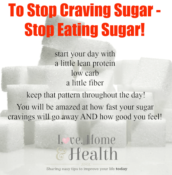 How To Stop Craving Sugar