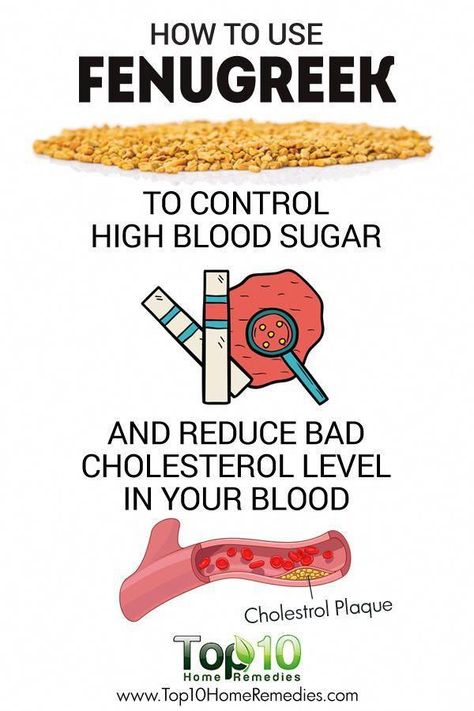 How To Use Fenugreek To Control High Blood Sugar And ...