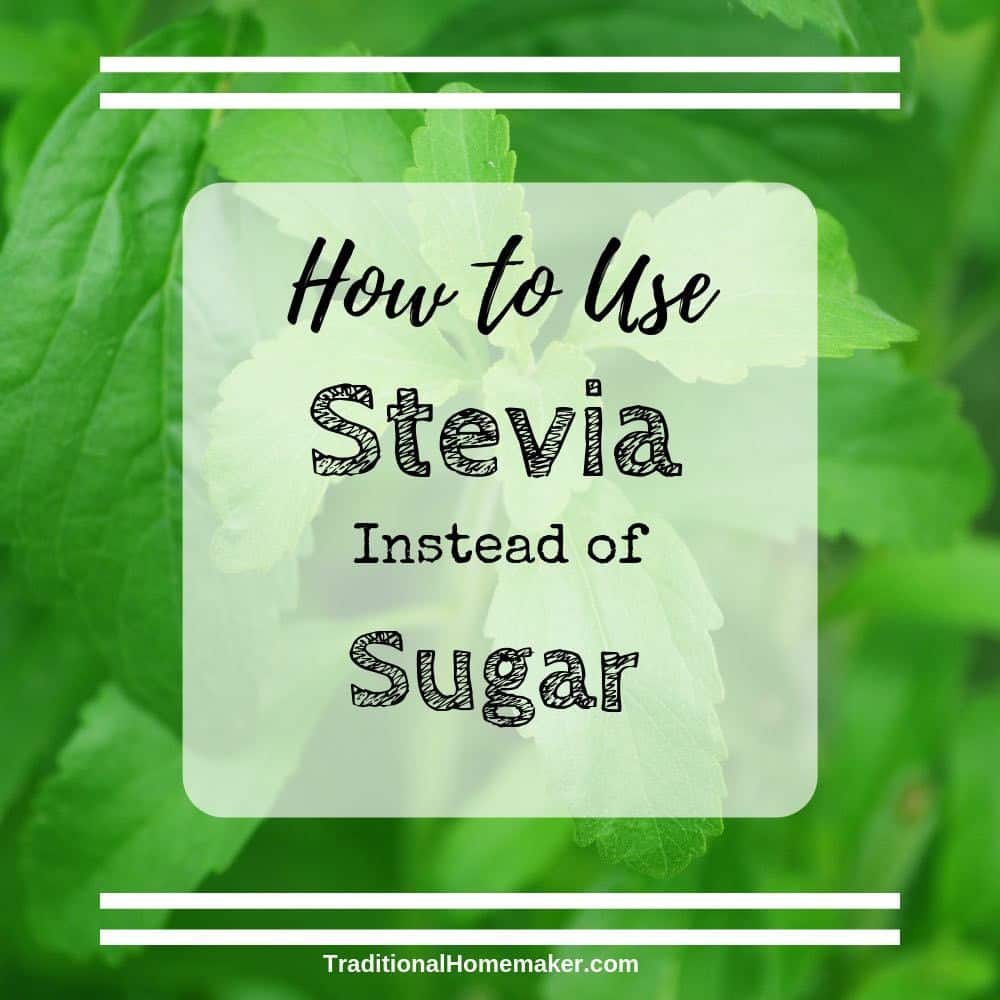 How to Use Stevia Instead of Sugar