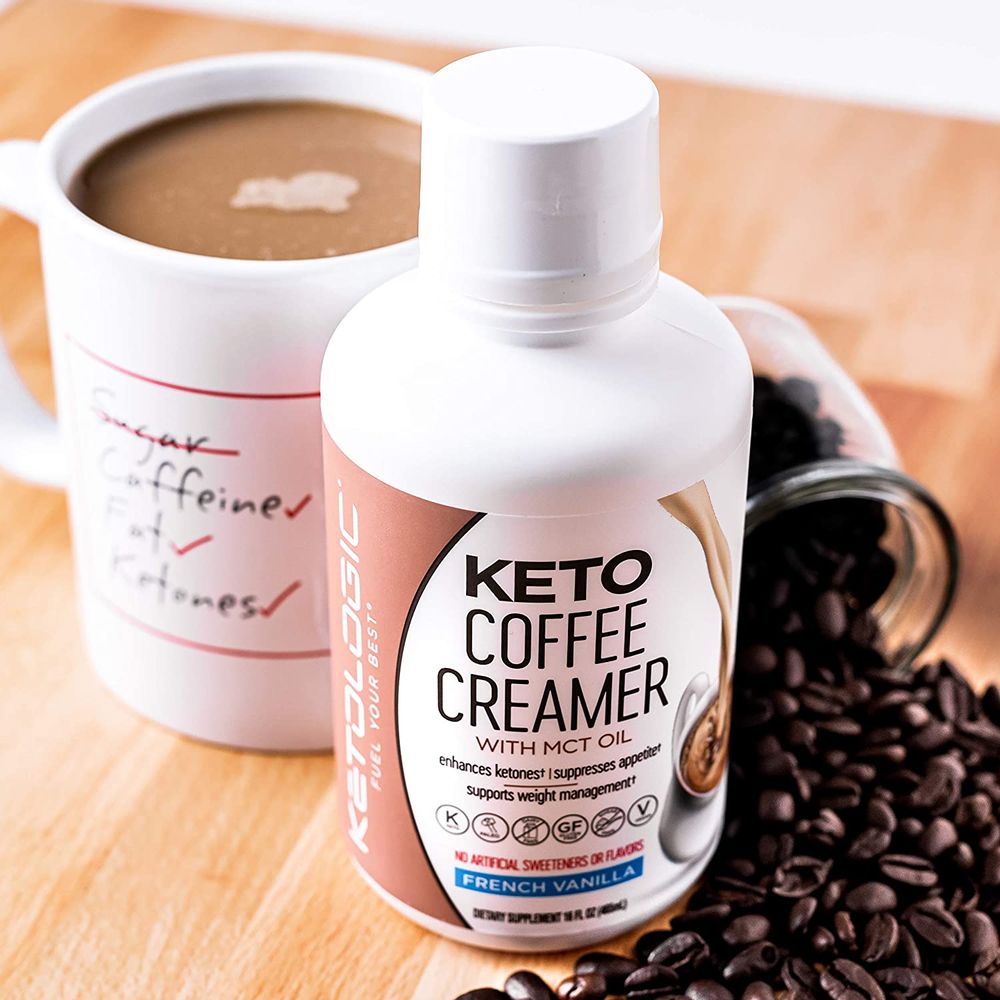 KetoLogic Keto Coffee Creamer: Sugar Free MCT Oil Creamer