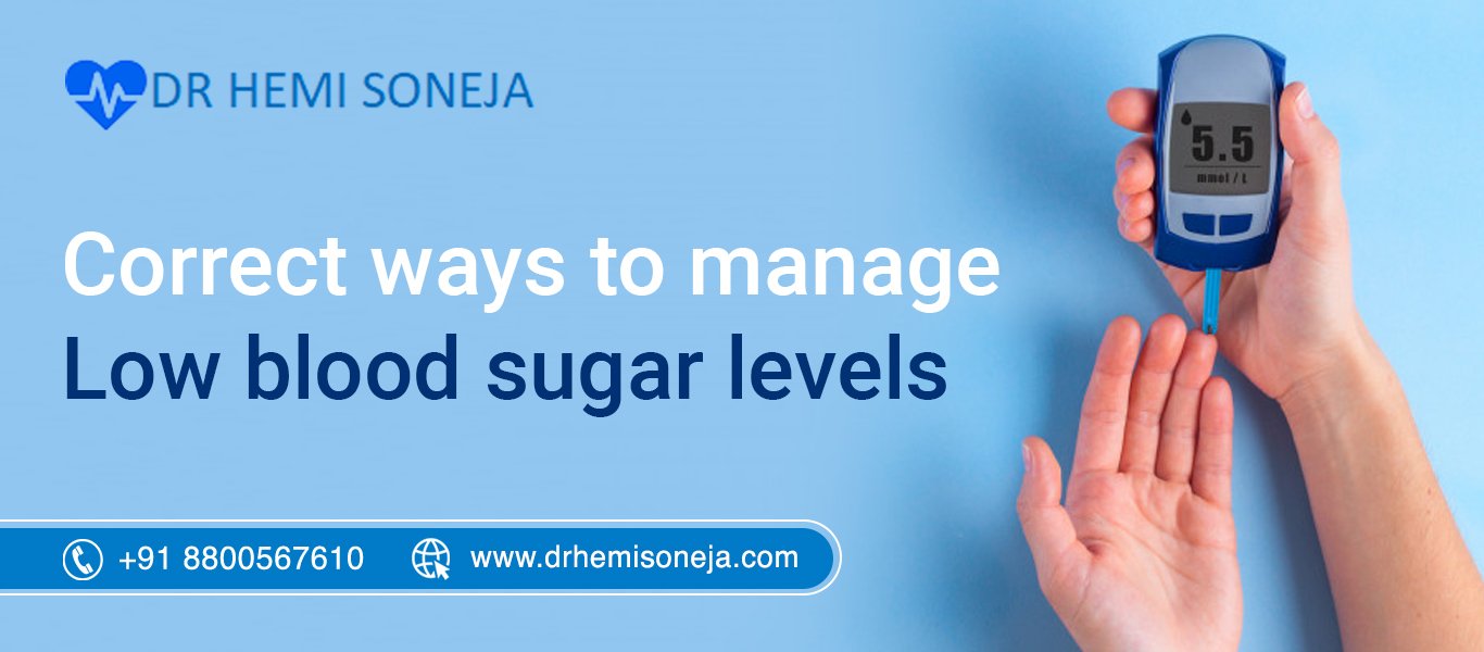 Learn how to Manage Low Sugar Level Symptoms &  how it is ...