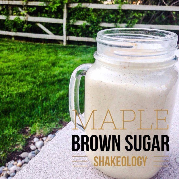 Maple Brown Sugar Shakeology  Jenelle Summers