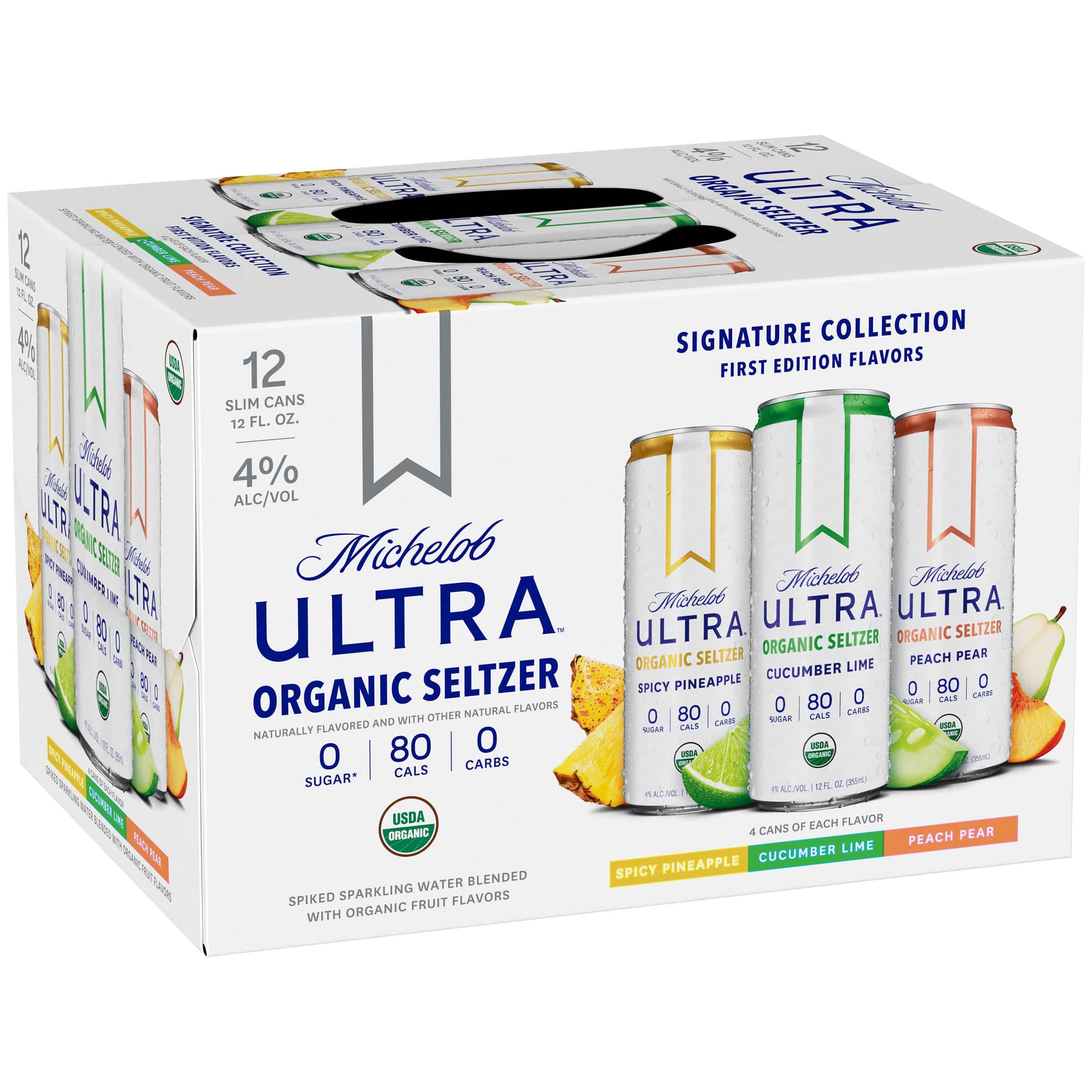 Michelob Ultra Seltzer Variety Pack 12 oz Cans