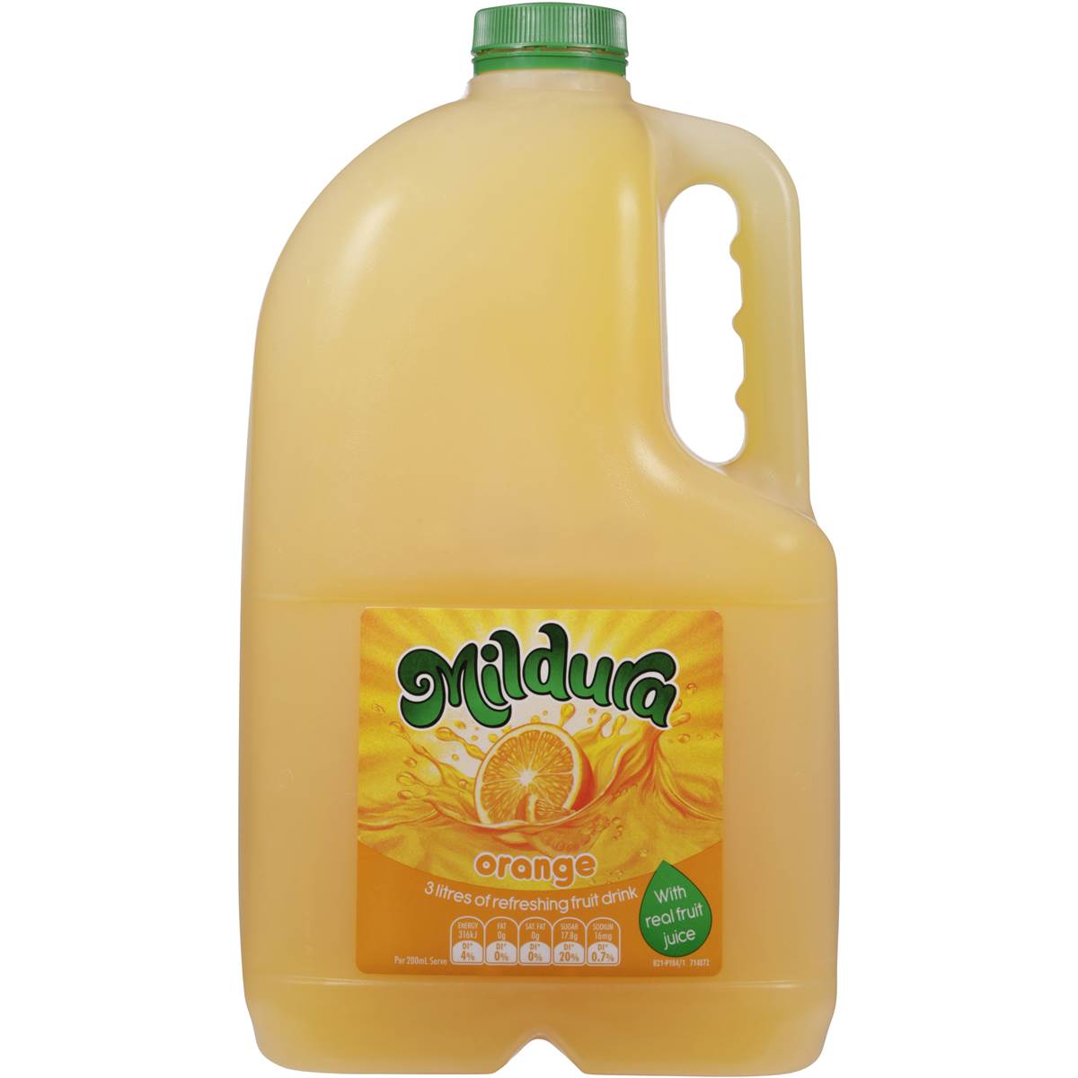 Mildura Orange Fruit Drink