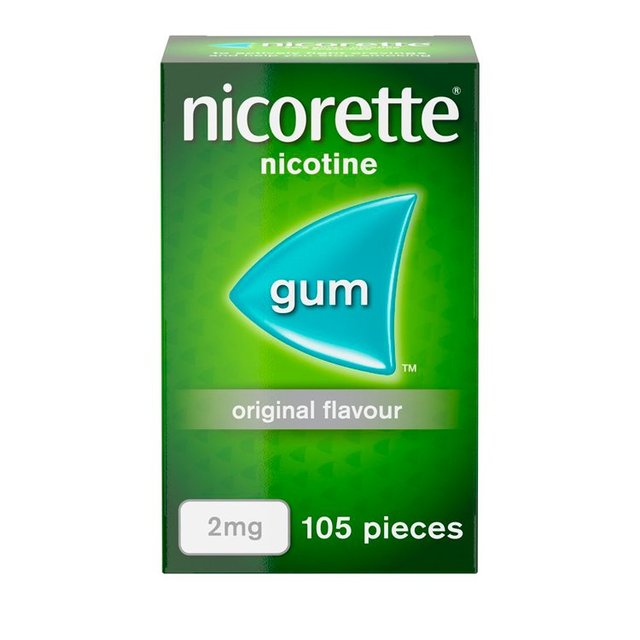 Morrisons: Nicorette Original Nicotine Gum Sugar Free 2mg 105 per pack ...