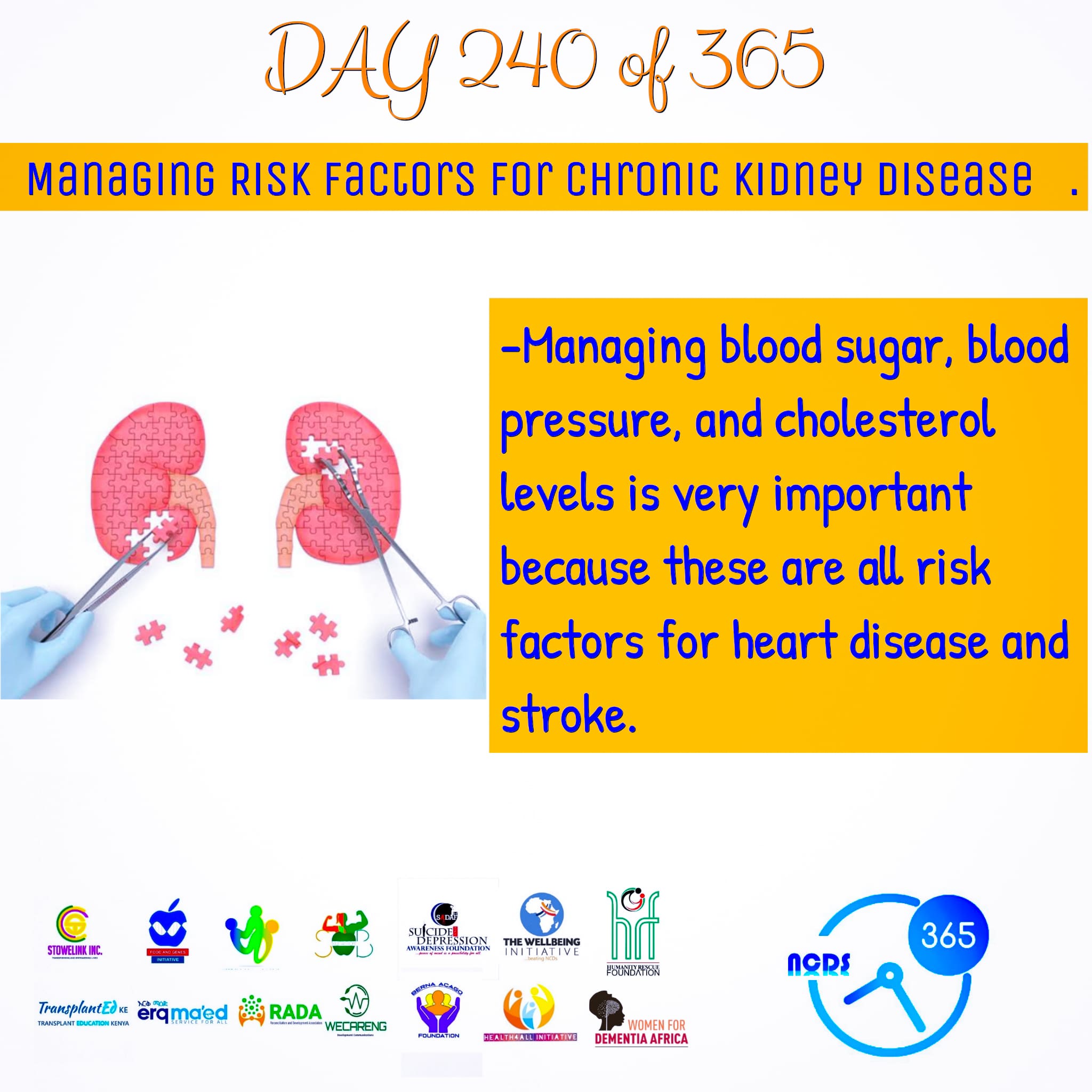 NCDs 365 DAY 235  241 KIDNEY CARE  Stowelink Inc