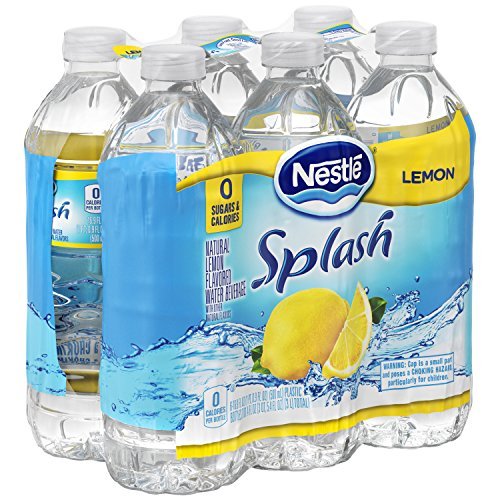 Nestle Pure Life Splash, Lemon, 16.9 Fluid Ounce (Pack of ...