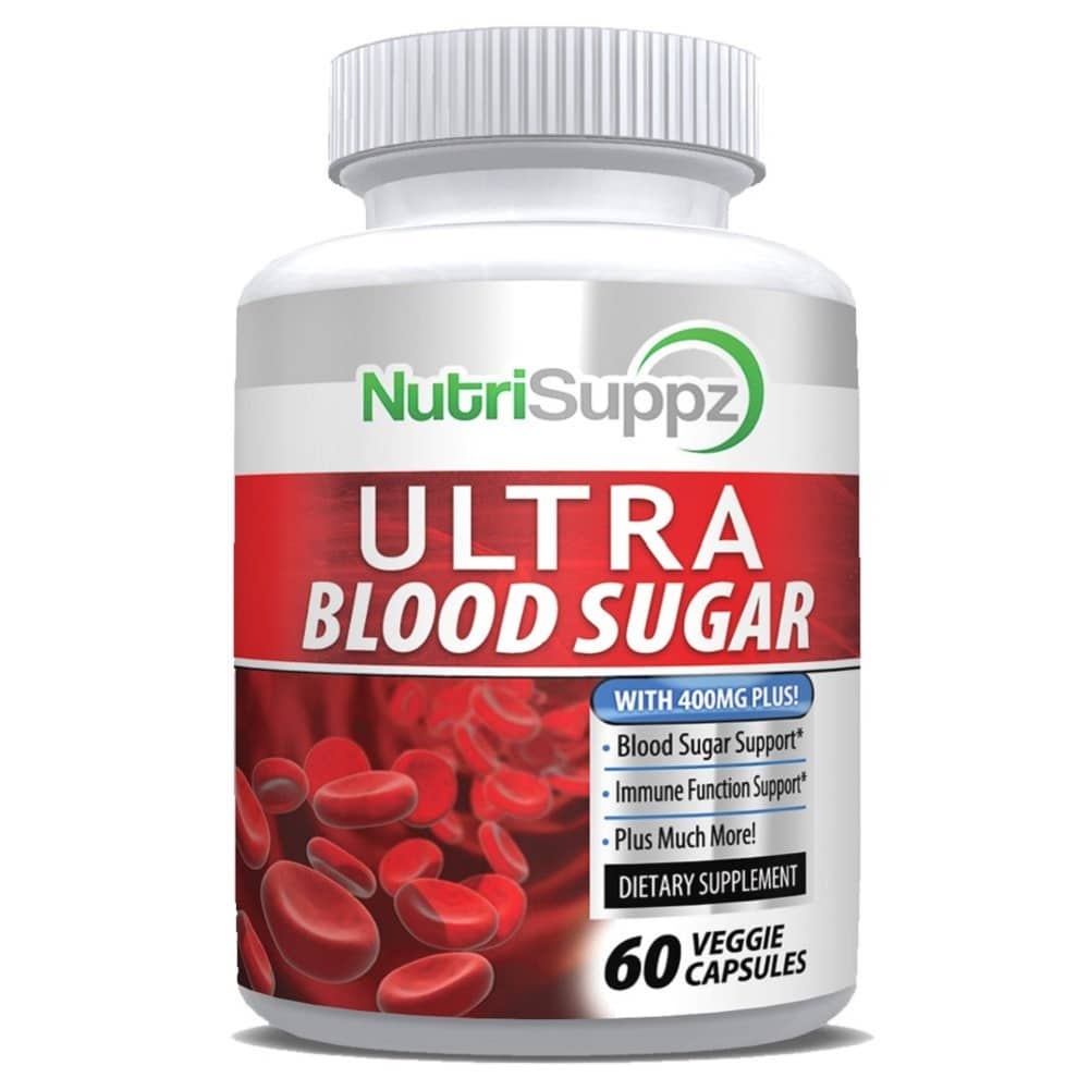 NutriSuppz Ultra Blood Sugar Supplement Healthy Blood Sugar Glucose ...