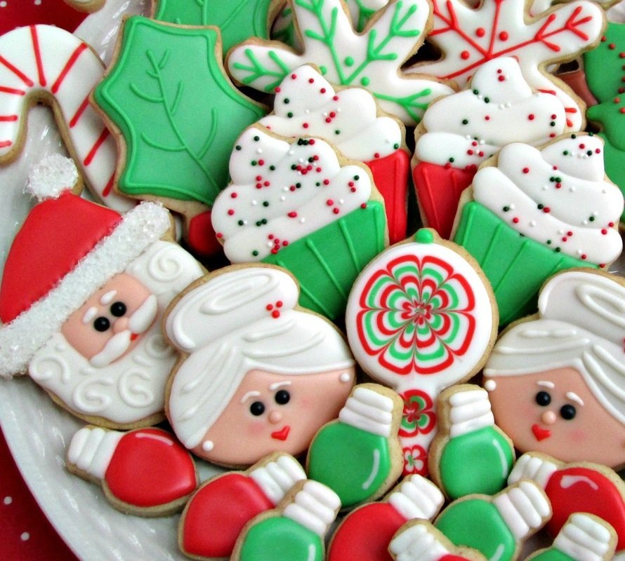 Order Christmas Winter Sugar Cookies